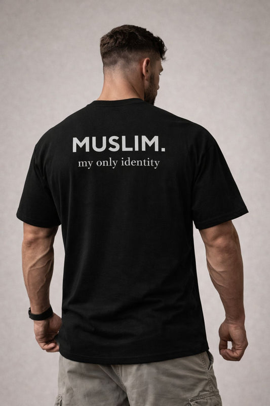 HAQ Oversized Tee-Muslim Identity