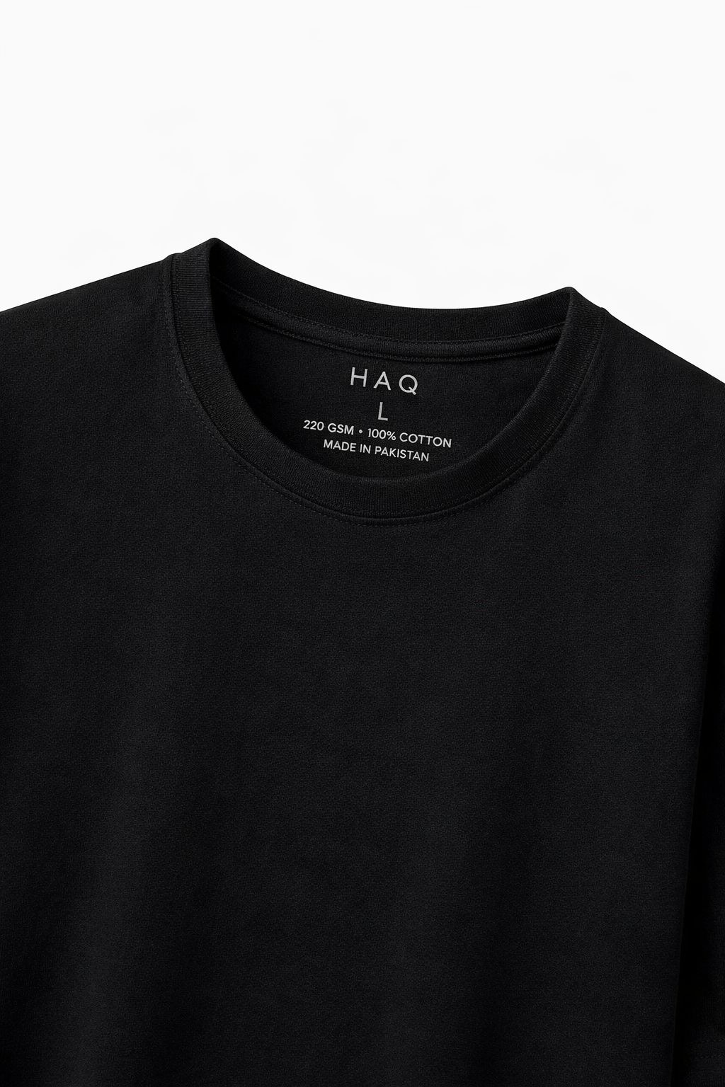 HAQ Oversized Tee- ISLAM Black